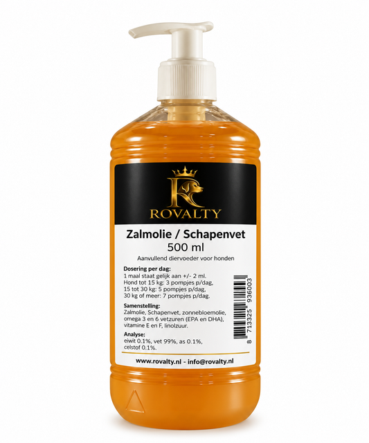 Zalmolie/Schapenvet - 500 ml